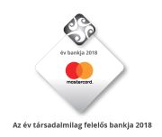 Mastercard – Az év társadalmilag felelős bankja 2018. – 3. hely