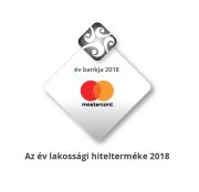 Mastercard – Az év lakossági hitelterméke 2018. – 3. hely