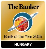„Az év bankja Magyarországon” elismerés 2016