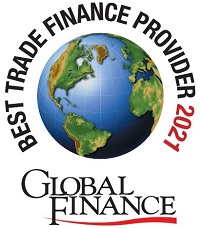 Legjobb Kereskedelem Finanszírozó Bank Magyarországon (Best Trade Finance Provider in Hungary) díj