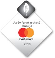 Mastercard – Az év fenntartható bankja 2018. – 1. hely