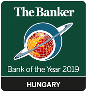 „Az év legjobb bankja Magyarországon” elismerése