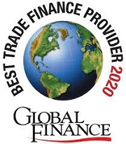 Legjobb Kereskedelem Finanszírozó Bank Magyarországon (Best Trade Finance Provider in Hungary) díj - Global Finance