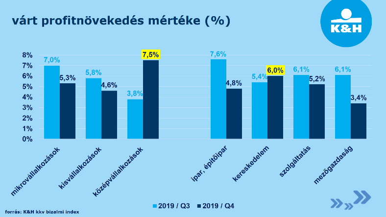 várt profitnövekedés mértéke