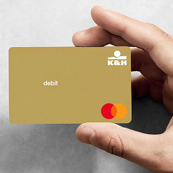 K&H Mastercard arany kártya