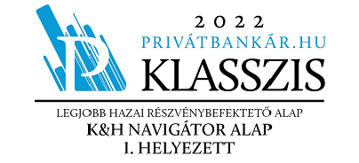 Privátbankár.hu klasszis elismerés legjobb hazai részvénybefektető alap 1. helyezés 2022
