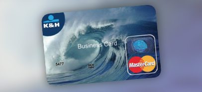 K&H Mastercard business bank card