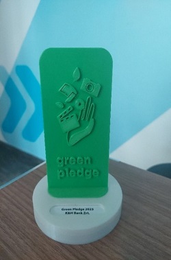 Green Pledge certificate