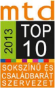 Diverse and Family Friendly Organisations TOP 10