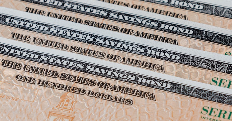 Amerikai államkötvények illusztrációja